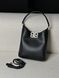 Сумка Balenciaga Soft Hobo Bag in Black Peach Calfskin/Silver Hardware 99547 фото 8
