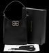 Сумка Balenciaga Soft Hobo Bag in Black Peach Calfskin/Silver Hardware 99547 фото 3