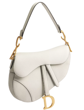 Сумка Dior Saddle Bag with Strap in Latte Grained Calfskin 0376 фото