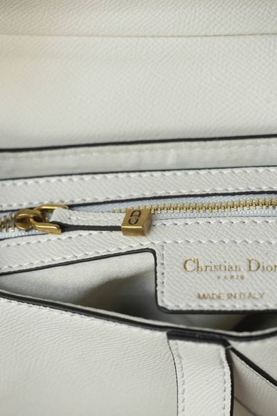 Сумка Dior Saddle Bag with Strap in Latte Grained Calfskin 0376 фото