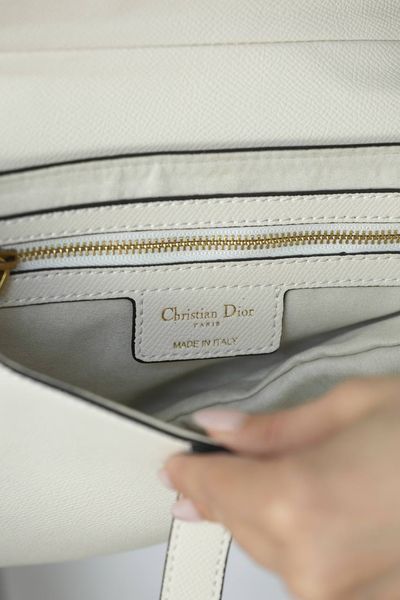 Сумка Dior Saddle Bag with Strap in Latte Grained Calfskin 0376 фото