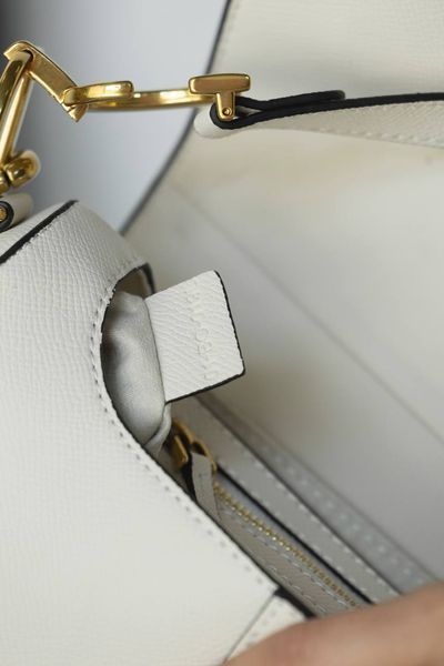 Сумка Dior Saddle Bag with Strap in Latte Grained Calfskin 0376 фото