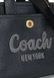 Сумка Coach Cargo Tote Bag 26 in Black Pebble Leather 619 фото 5