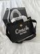 Сумка Coach Cargo Tote Bag 26 in Black Pebble Leather 619 фото 9