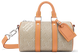 Сумка Louis Vuitton Keepall Bandouli&egrave;re 25 in Linen Monogram Heritage Coated Canvas 0741 фото 1