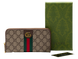 Кошелек Gucci Ophidia GG Zip Around Wallet Brown Supreme Monogram Canvas 88188 фото 4