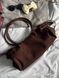 Cумка Balenciaga Le City Bag Small in Light Espresso Suede Calfskin/Brass hardware 012599 фото 6