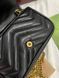 Сумка Gucci Marmont Super Mini Shoulder Bag in Black Matelass&eacute; Chevron Leather/Gold-Toned Hardware 0611251 фото 6