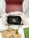 Сумка Gucci Marmont Super Mini Shoulder Bag in Black Matelass&eacute; Chevron Leather/Gold-Toned Hardware 0611251 фото 3