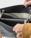 Сумка Goyard Rouette Structur&eacute; PM Bag Goyardine Canvas & Chevroches Calfskin Navy Grey 0394 фото 6