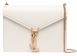 Сумка Saint Laurent Cassandra Monogram Shoulder Bag in White Leather 0379 фото 1
