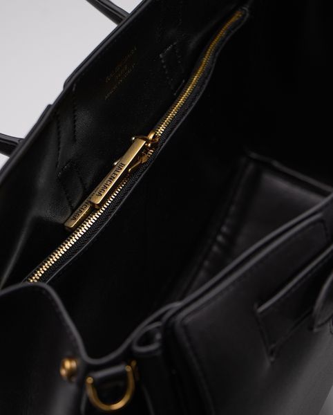 Сумка Balenciaga Bel Air Small Carry All Bag in Black/Gold 99751 фото