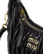Сумка Miu Miu Wander Matelass&eacute; Nappa Leather Mini Hobo Bag Black 0013 фото 5