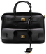 Сумка Balenciaga Bel Air Small Carry All Bag in Black/Gold 99751 фото 2