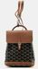 Рюкзак Goyard Alpin Mini Backpack in Leather Black&Tan 0368 фото 1