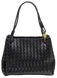 Сумка Bottega Veneta Medium Parachute Bag in Black Intrecciato Leather/Gold-Tone Hardware 991234 фото 3