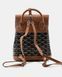 Рюкзак Goyard Alpin Mini Backpack in Leather Black&Tan 0368 фото 2