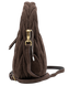 Сумка Miu Miu Wander Matelass&eacute; Suede Hobo Bag in Dark Brown 17048 фото 3