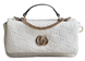 Сумка Gucci GG Milano Small Top Handle Bag in White Leather 438 фото 1