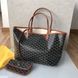 Сумка Goyard Saint Louis PM Tote Bag Black & Tan 99664 фото 3