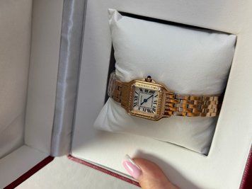 Годинник Cartier Panthere de Cartier Small Ladies Watch in Rose Gold 642 фото