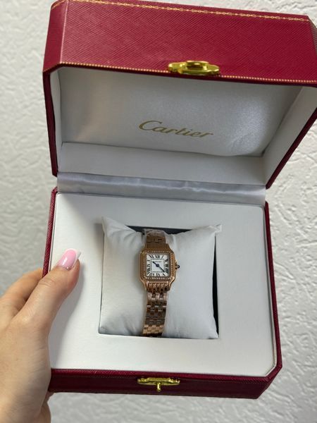 Часы Cartier Panthere de Cartier Small Ladies Watch in Rose Gold 642 фото