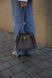 Сумка Chanel 25 Small Handbag in Grey Suede Calfskin & Gold-Tone Metal 0571 фото 2