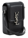 Сумка Saint Laurent Solferino Mini Bag in Smooth Black Leather 0195 фото 3