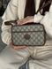 Cумка Gucci Mini Interlocking G Shoulder Bag in GG Supreme Coated Canvas 0349 фото 4