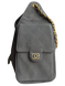 Сумка Chanel 25 Small Handbag in Grey Suede Calfskin & Gold-Tone Metal 0571 фото 3