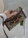 Cумка Gucci Horsebit 1955 Mini Bag in Beige and Dark Brown GG Supreme Canvas/Brown Leather Trim 137 фото 4