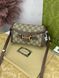 Cумка Gucci Horsebit 1955 Mini Bag in Beige and Dark Brown GG Supreme Canvas/Brown Leather Trim 137 фото 2