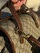 Cумка Gucci Horsebit 1955 Mini Top Handle Bag in Beige and Dark Brown GG Supreme Canvas/Brown Leather Trim 00090 фото 9