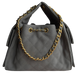 Сумка Chanel 25 Small Handbag in Grey Suede Calfskin & Gold-Tone Metal 0571 фото 2