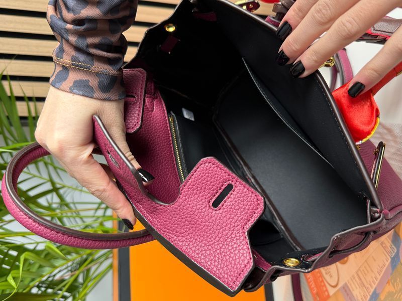 Сумка Hermes Birkin 25 in Rouge H Togo Leather/Gold Hardware 0387 фото