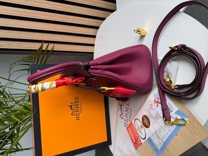 Сумка Hermes Birkin 25 in Rouge H Togo Leather/Gold Hardware 0387 фото