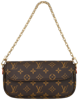 Сумка Louis Vuitton Wallet On Chain Ivy in Brown Monogram Coated Canvas/Gold Hardware 624 фото