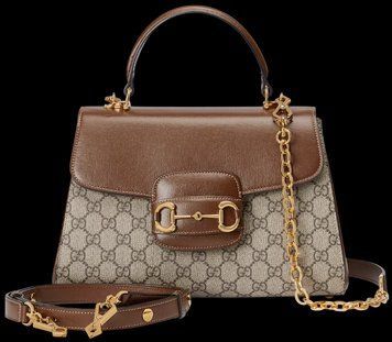 Сумка Gucci Horsebit 1955 Medium Top Handle Bag 0338 фото