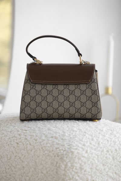 Сумка Gucci Horsebit 1955 Medium Top Handle Bag 0338 фото