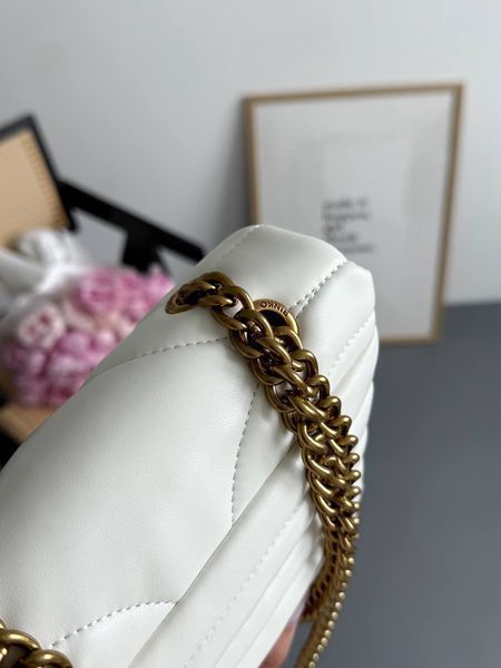 Сумка Pinko Love Bag Puff Butterfly Quilt White/Gold 1012 фото