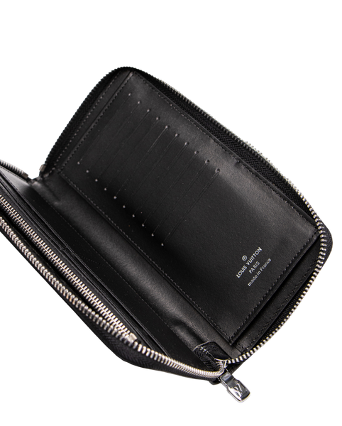 Гаманець Louis Vuitton Zippy Taurillon Shadow Black 88195 фото