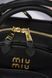 Сумка Miu Miu Leather Top-Handle Bag in Black 0463 фото 11
