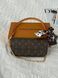 Сумка Louis Vuitton Wallet On Chain Ivy in Brown Monogram Coated Canvas/Gold Hardware 624 фото 4