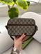 Сумка Gucci Horsebit 1955 Small Camera Shoulder Bag in Beige and Dark Brown GG Supreme Canvas/Brown Leather Trim 7719 фото 6