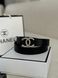 Ремінь Chanel Leather Belt Black/Silver 66146 фото 2