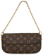 Сумка Louis Vuitton Wallet On Chain Ivy in Brown Monogram Coated Canvas/Gold Hardware 624 фото 1