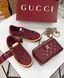 Жіночі кеди Gucci Screener Sneaker in Bordeaux GG Canvas & Leather Premium 37 67843 фото 1