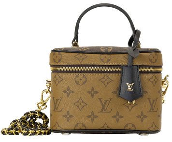 Сумка Louis Vuitton Vanity PM Bag in Light Brown Monogram Reverse Coated Canvas 0358 фото