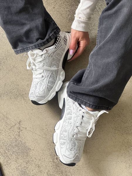 Жіночі кросівки Dior Chrono Sneaker White/Black 36 D110 фото
