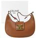 Сумка Celine Medium Ava Triomphe Shoulder Bag in Brown Smooth Calfskin/Gold Hardware 0441 фото 1